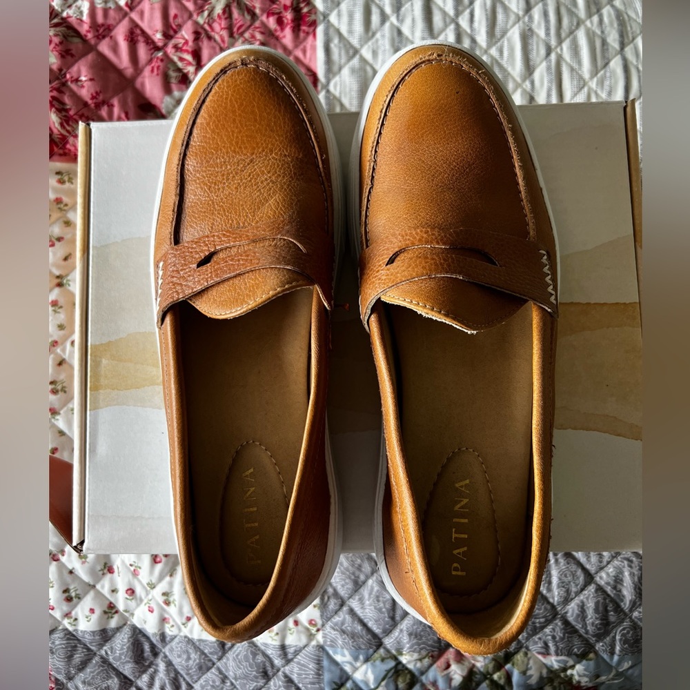 Portland Leather Patina Boardwalk Penny Loafer